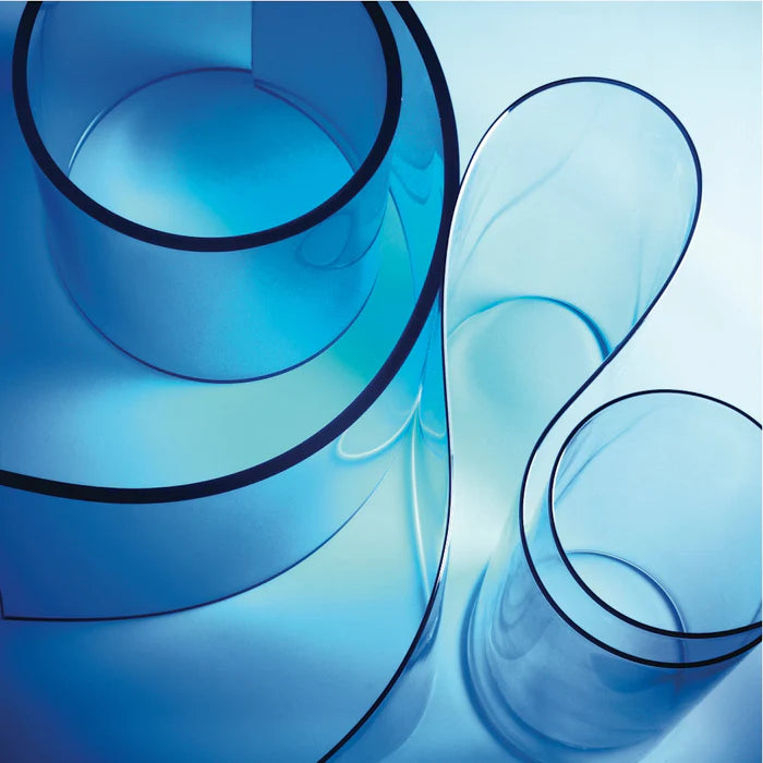 PVC Replacement Strip Clear Smooth 4 Strip Pack