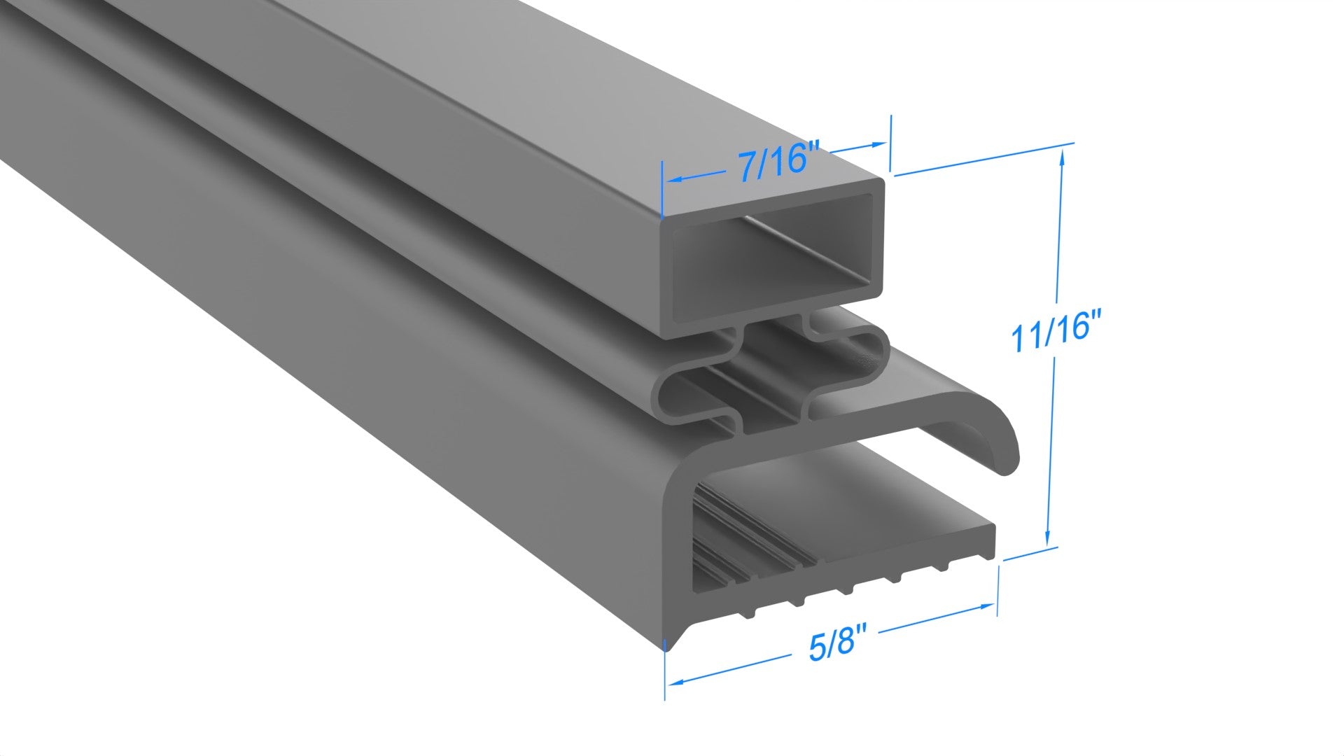 Randell 9225327M Door Gasket Part - Size 21-1/4 x 22-1/4 Compatible with Randell IN-GSK160
