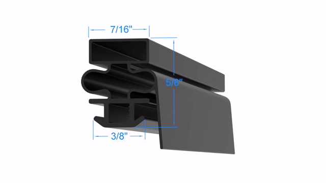 Turbo Air TST28 Cooler / Freezer / Refrigerator Compatible Door Gasket Part# (30223M0200)