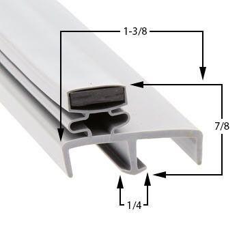 Tafco 32 x 78 Door Gasket - Size 32 x 78 Compatible with Tafco 29-1-4x62-6-16