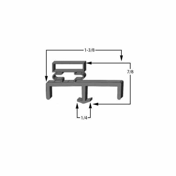 Tafco 36 x 78 Door Gasket - Size 36 x 78 Compatible with Tafco 16-1-16x22