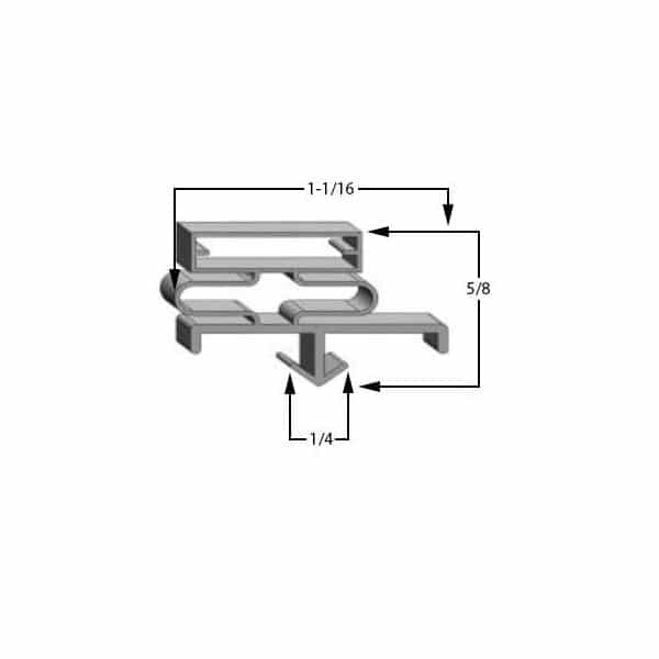 Traulsen 17339 Door Gasket - Size 29-1/2 x 32 Compatible with Traulsen 17339