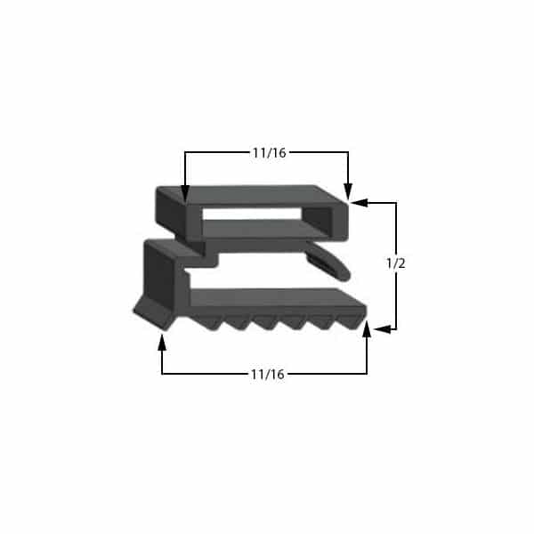 Traulsen 28 x 66 Door Gasket - Size 28 x 66 Compatible with Traulsen 13x21-1-2