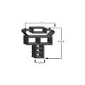 Randell 9205327 Door Gasket Part - Size 21-1/2 x 24-1/4 Compatible with Randell IN-GSK1025