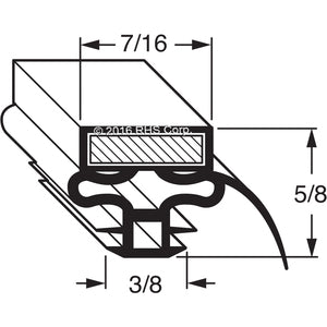 37-344, 02-71304 , MASTER-BILT, GASKET, 24-1/4