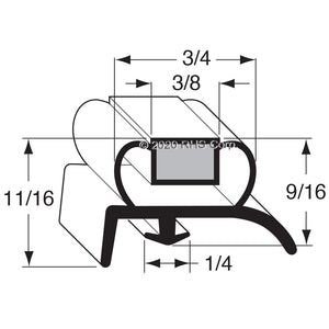 38-021, GA-79-144 , JORDON-FOGEL, GASKET, 22-1/2
