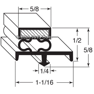 44-083, 038133 , NORLAKE, GASKET, 24-5/8