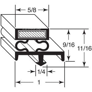 44-026, 1544580 , NORLAKE, GASKET, 12-7/8