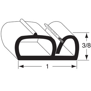 44-064, 000814 , NORLAKE, GASKET, 27-1/4