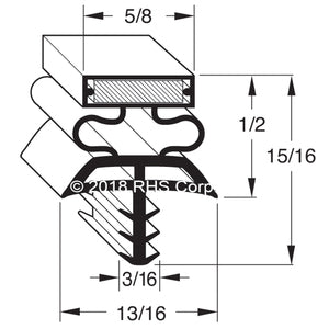 44-286, 145015 , NORLAKE, GASKET, 35-3/4