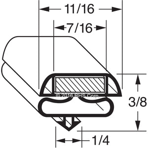 53-318, IN GSK2021S , RANDELL, GASKET, 24-1/4