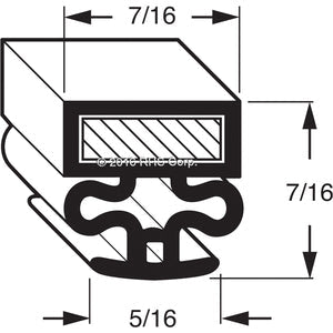 44-275, 143753 , NORLAKE, GASKET, 28-7/8