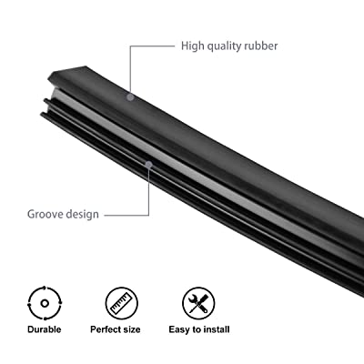 Roto Molded Cooler Gasket Fits Most Brands 20 - 65 Ot Size - 6 Ft Lid Gasket - Tool-less DYI Push In Install