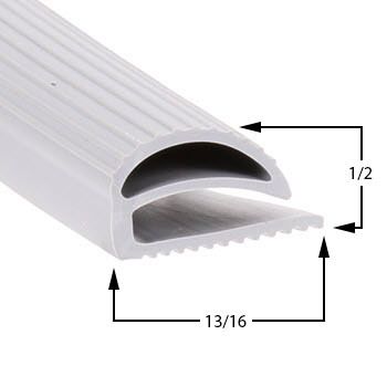 Atlas Metal 21 x 25 Cooler / Freezer / Refrigerator Compatible Door Gasket