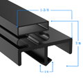 234-1056 by Strivide® Magnetic Door Gasket Fits VICTORY® Under Counter Prep Units - 28 1/4" x 33" Replaces VICTORY® 234-1056