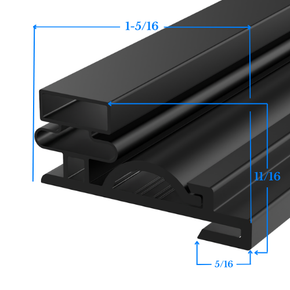 23-13-16x58-3-8 by Strivide® Magnetic Door Gasket Fits VICTORY® Under Counter Prep Units - 23 13/16" x 58 3/8" Replaces VICTORY® 23-13-16x58-3-8