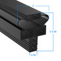 IN-GSK1030 by Strivide® Magnetic Door Gasket Fits RANDELL® IN-GSK1030®- 24 1/4" x 24 1/4"