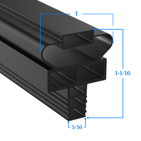 IN-GSK1030 by Strivide® Magnetic Door Gasket Fits RANDELL® 9404F®- 24 1/4" x 24 1/4"