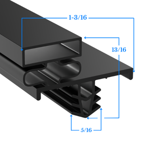 1701289 by Strivide® Magnetic Door Gasket Fits DELFIELD® Under Counter Prep Units - 24" x 30" Replaces DELFIELD® 1701289