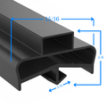 TBP60010 by Strivide® Magnetic Door Gasket Fits DELFIELD® Drawers - 11 13/16" x 20 7/8" Replaces DELFIELD® TBP60010
