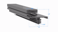 1702909 by Strivide® Magnetic Door Gasket Fits DELFIELD® 1702909®- 29 1⁄4" x 59 5⁄8" "