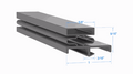 988 by Strivide® Magnetic Door Gasket Fits KOLPAK® 988®- 35 3⁄4" x 79 1⁄2" , 3-Sided"