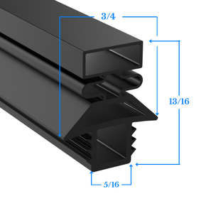 27565 by Strivide® Magnetic Door Gasket Fits TRAULSEN® 27565®- 23 1/2" x 29 1/2"