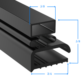 16-1-4x12-5-16 by Strivide® Magnetic Door Gasket Fits UTILITY® Under Counter Prep Units - 16 1/4" x 12 5/16" Replaces UTILITY® 16-1-4x12-5-16
