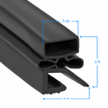 280984-2 by Strivide® Magnetic Door Gasket Fits HOBART® Q3®- 24 1/2" x 29 5/8"
