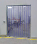 PVC, Vinyl Strip Door Curtain Complete Kit