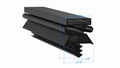 37-7-8x81-1-2 by Strivide® Magnetic Door Gasket Fits KOLPAK® Under Counter Prep Units - 22 1/4" x 38 1/4" Replaces KOLPAK® 37-7-8x81-1-2