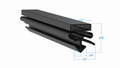 42090-02 by Strivide® Magnetic Door Gasket Fits TRAULSEN® Reach In Units - 59 7/8" x 23 1/2" Replaces TRAULSEN® 42090-02