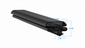 02-14801-0012 by Strivide® Magnetic Door Gasket Fits ANTHONY® Walk-in Doors - 73 1/16" x 23 3/16" Replaces ANTHONY® 02-14801-0012