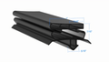 934759 by Strivide® Magnetic Door Gasket Fits TRUE® 934759®- 12 1/2" x 24 1/2"