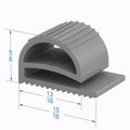 2-311 by Strivide® Magnetic Door Gasket Fits CONTINENTAL® Under Counter Prep Units - 29 3/4" x 24 1/2" Replaces CONTINENTAL® 2-311