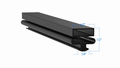 29-3-16x66-9-16 by Strivide® Magnetic Door Gasket Fits HUSSMANN® Under Counter Prep Units - 28" x 61 5/8" Replaces HUSSMANN® 29-3-16x66-9-16
