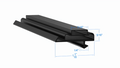 26-1-4x73 by Strivide® Magnetic Door Gasket Fits ANTHONY® Under Counter Prep Units - 28 7/8" x 72 1/4" Replaces ANTHONY® 26-1-4x73