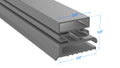 Refrigeration Gasket Profile 6449