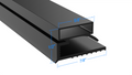 16-72538 by Strivide® Magnetic Door Gasket Fits FEDERAL® Under Counter Prep Units - 30" x 20 3/8" Replaces FEDERAL® 16-72538