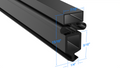 810772 by Strivide® Magnetic Door Gasket Fits TRUE® TR2RPT1G/1S2HG/2HS®- 24 7/8" x 63 3/8"