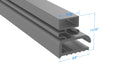 IN-GSK160 by Strivide® Magnetic Door Gasket Fits RANDELL® IN-GSK160®- 21 1/4" x 22 1/4"