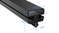 170-1285 by Strivide® Magnetic Door Gasket Fits DELFIELD® VRR2RG®- 24 3/4" x 51 1/4"