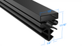 1702641 by Strivide® Magnetic Door Gasket Fits DELFIELD® Under Counter Prep Units - 25 1/16" x 23 7/8" Replaces DELFIELD® 1702641
