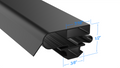 30223D0200 by Strivide® Magnetic Door Gasket Fits TURBO AIR® 30223D0200®- 21 1/2" x 31"