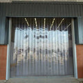 PVC, Vinyl Strip Door Curtain Complete Kit
