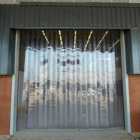 PVC, Vinyl Strip Door Curtain Complete Kit