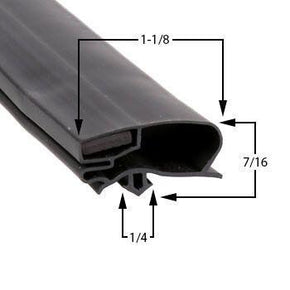 Anthony 101B Door Gasket Part - Size 29-1/16 x 66-9/16 Compatible with Anthony 02-14160-2042