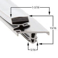 1701318 by Strivide® Magnetic Door Gasket Fits DELFIELD® 1701318®- 24 1/4" x 60 7/8"