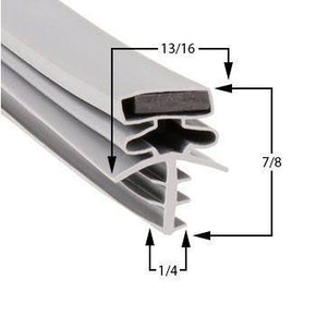 Bally 3078-4-L Door Gasket Part - Size 31-5/8 x 77-1/2 Compatible with Bally 17402
