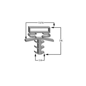 Bally 31 5/8 x 83 1/2 Door Gasket - Size 31-5/8 x 83-1/2 Compatible with Bally 12-1-4x23-3-8